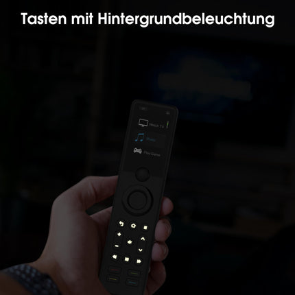 SofaBaton X1S Universal Remote Control with Hub - Bluetooth, IR &amp; 2.4GHz - Customizable Activities for Alexa
