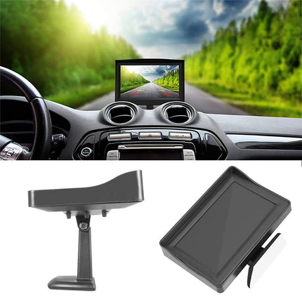 Hodozzy auto tahavaatekaamera öise nägemisega, 12 LED veekindel tagurdussüsteem + 4,3" LCD automonitor, tagurduskaamerad autodele, maasturitele, kaubikutele, pikapidele ja veoautodele