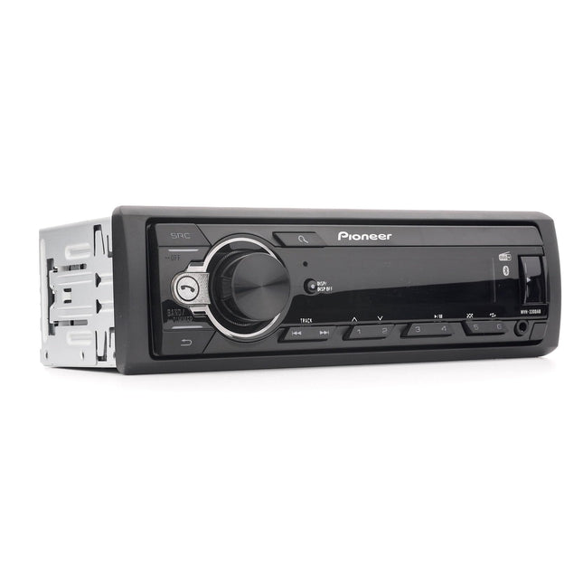Pioneer MVH-330DAB, 1DIN autoraadio RDS ja DAB+ funktsioonidega, USB, AUX sisend, Bluetooth, madal paigaldussügavus