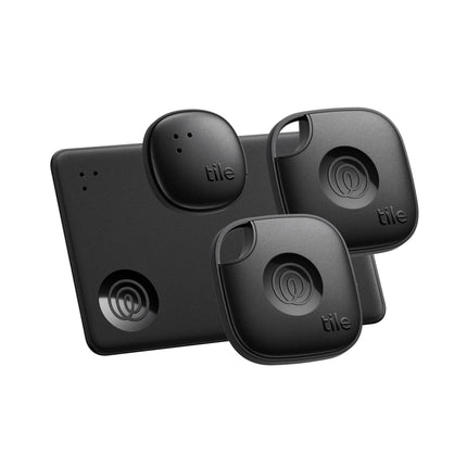 Tile by Life360 Essentials (2024) – Bluetoothi ​​jälgija ja esemete leidja võtmete, rahakottide, pultide ja muu jaoks. Leia oma asjad. iOS-i ja Androidiga ühilduv. 4 tk pakis.
