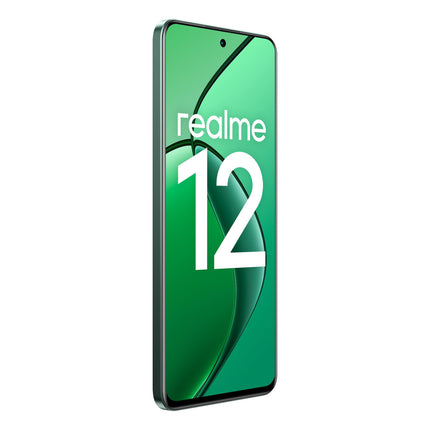 Realme nutitelefon 12 4G 8+256 GB, 67W SUPERVOOC laadimine, Snapdragon 685 kiibistik, 120Hz AMOLED FHD+ ekraan, Sony LYT-600 OIS kaamera, 5000mAh massiivne aku, Pioneer Green (adapterit pole)