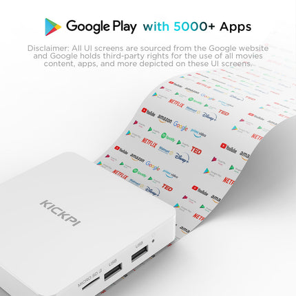Google TV (4K) häälotsinguga, ühildub Google Chromecasti ja Dolby Audioga. Android 11.0 teleriboks. 2 GB muutmälu ja 32 GB ROM. Bluetooth 5.0 nutiboks.