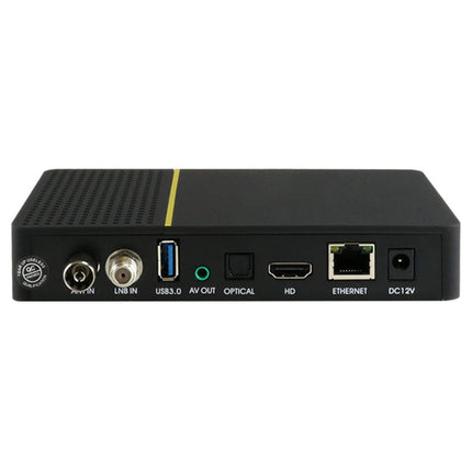 Maxytec Multibox SE 4K UHD 2160p E2 Linux WiFi DVB-S2/C Combo Receiver Black (✓ WLAN ✓ HDMI 2.0 ✓ USB 2.0 &amp; USB 3.0 ✓ 100Mbit LAN ✓ S/PDIF ✓ MicroSD)