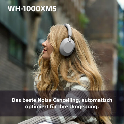 Sony WH-1000XM5 juhtmevabad Bluetooth-mürasummutavad kõrvaklapid (30-tunnine aku tööiga, puutetundlik andur, rakendus Headphones Connect, kiire laadimine, Amazon Alexa jaoks optimeeritud, mikrofoniga peakomplekt) mustad