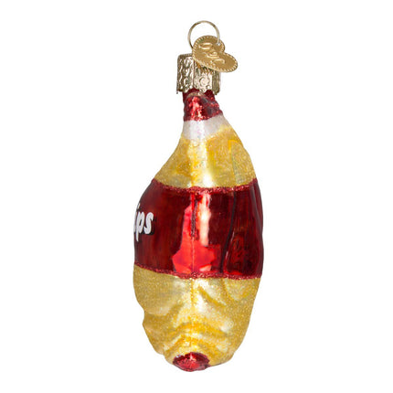 Old World Christmas Bag of Fries Glass Blown Ornaments for the Christmas Tree