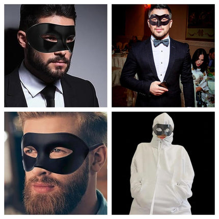 Siganorpy halloweeni pitsmask, maskeraadiks mõeldud Veneetsia mask, pitsiline silmamask, poolnäomask karnevaliballi kleidipeoks halloweeniks, maskeraadiks, kostüümipeoks (must)