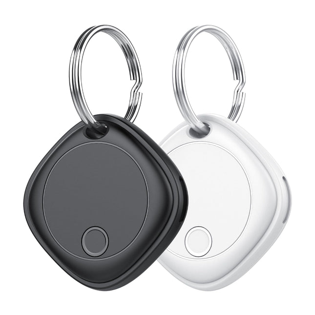 Nutikas õhusiltide jälgija 2 tk pakis, võtmeleidja, mis ühildub Apple Find My rakendusega (ainult iOS), IP67 veekindel, vahetatav aku, Bluetooth-võtmeleidja pagasi/kottide/kohvri/rahakoti jaoks