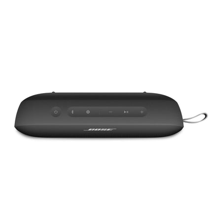 Bose SoundLink Flex Portable Bluetooth Speaker (2nd Gen.), Portable outdoor speaker, waterproof and dustproof, with lifelike sound, up to 12 hours of battery life, Black