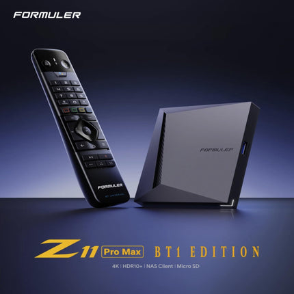 Formuler Z11 PRO MAX 4K BT1 Edition Android 11 OTT meediapleier, 4K UHD HDR10+ nutikas OTT IP meedia voogedastusboks, Wi-Fi, BT kaugjuhtimispult, Widevine L1 tugi, MYTVOnline3 rakendus, HTS e-com HDMI kaabel