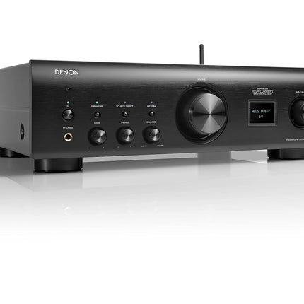 Denon PMA-900HNE HiFi võimendi, stereovõimendi sisseehitatud HEOS-iga, 2x85W, sisseehitatud fono eelvõimendi, kõrglahutusega sertifikaat, AirPlay 2, Bluetooth, must