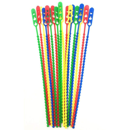 VEPATIM 100 quick tie flash tie length 190mm resealable blue