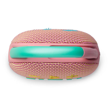 JBL Clip 5 - Pink – Portable Bluetooth speaker with JBL Pro Sound, deep bass, and playtime boost – Waterproof and dustproof – 12-hour battery life