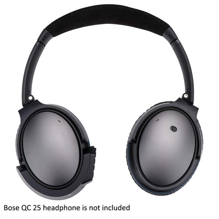 YOCOWOCO juhtmevaba Bluetooth 5.0 adapter Bose QuietComfort QC25 kõrvaklappidele, aptX/MIC/helitugevuse regulaator, must