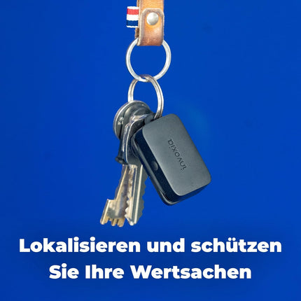 Invoxia Mini GPS Tracker - Veekindel GPS-jälgija reaalajas vargusvastase alarmiga - Kuni 3-kuuline aku tööiga - Sisaldab 3-aastast tellimust - Väike ja kerge - Vargusvastane kaitse võtmetele, paadile