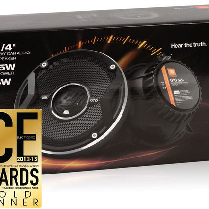 JBL GTO609C - Harman Kardoni kahesuunaline komponentkõlarikomplekt autosse - 270-vatine auto hi-fi kõlarikarp 6 tolli 165 mm 16,5 cm