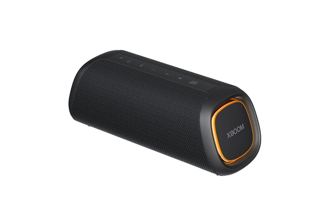 LG XBOOM Go DXG5, kaasaskantav Bluetooth-kõlar (20 vatti, Google Assistant, Siri, valgustus), must
