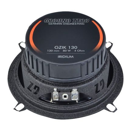 Ground Zero GZIC 130.2-13 cm component speaker with 140 watts (RMS: 90 watts)