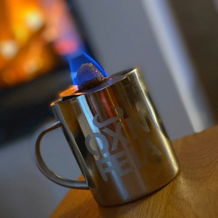 OXNFEIA® Feuerzangenbowle 10-osaline - Feuerzangenbowle komplekt sobib ideaalselt hõõgveini ja talveaja jaoks - Feuerzangenbowle suhkrutangid - Feuerzangenbowle tangid roostekindlad, stabiilsed ja kvaliteetsed roostevabast terasest, puidust karbiga