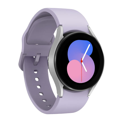 Samsung Galaxy Watch5, nutikell, tervise jälgimine, spordi jälgimine, Bluetooth, 40 mm, aktiivsusmonitor, hõbedane