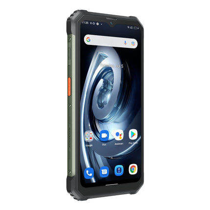 Blackview BV7100 - Võimsa akuga (13000 mAh) nutitelefon - Vastupidav, Sõjaväestandard MIL-STD-810H - Veekindel, Põrutuskindel - 128GB, Kolmekordne Tagumine Kaamera 12MP, Esikaamera 8MP - Must