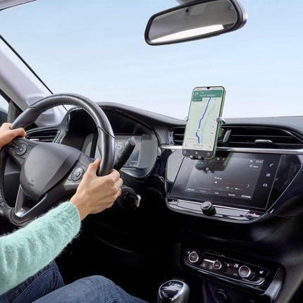 Hama autotelefoni hoidik, ventilatsiooniks, universaalne kuni 9 cm laiusele (kallutatav, kuulliigendiga, klambriga kinnitatav, mobiiltelefoni hoidik auto ventilatsiooniks, autotelefoni hoidik, autotarvikud, autovidin, sõiduki mobiiltelefoni hoidik)