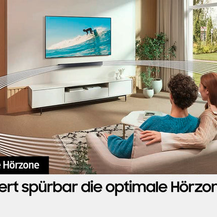 Samsung HW-C410G 2.0-kanaliga C-kõlaririba, integreeritud subwoofer, ruumilise heli laiendamine, Dolby Digital 2.0, DTS 2.0, Bluetooth ja NFC, üks kaugjuhtimispult [2023]