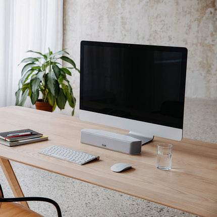 Teufel CINEBAR ONE heliriba Bluetooth muusika heli mängud film arvuti sülearvuti valge