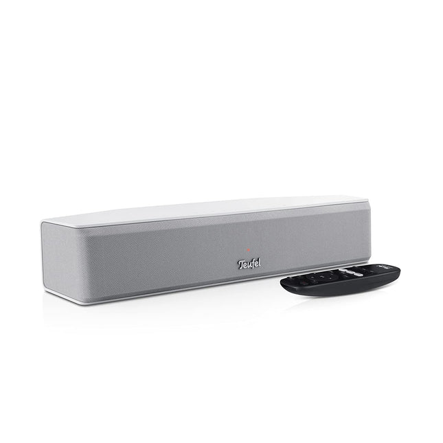 Teufel CINEBAR ONE heliriba Bluetooth muusika heli mängud film arvuti sülearvuti valge