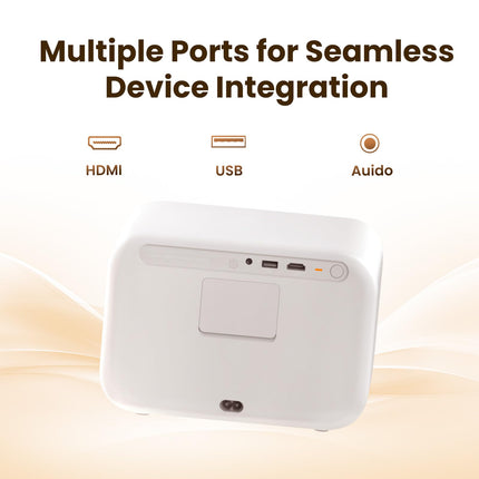 JBL-i projektori heli, 700 ANSI 1080P natiivprojektor, Yaber L2s sujuva autofookusega nutiprojektor, videoprojektor WiFi6 ja Bluetooth 5.1 kodukino projektoriga mobiiltelefonile/sülearvutile, ühildub teleripulgaga