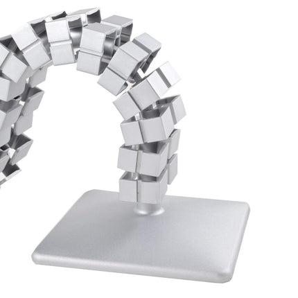Oskar Lehmann cable guide square Kuba 1 Length: 1254 mm Cable conduit Made in Germany by Silber
