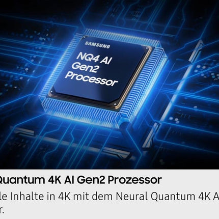 Samsung Neo QLED 4K QN70F 75-inch (189 cm) Mini LED, UHD TV, NQ4 AI Gen2 processor, Quantum Matrix Technology Slim, Motion Xcelerator 144Hz, AirSlim design, Samsung Vision AI Smart TV (2025)