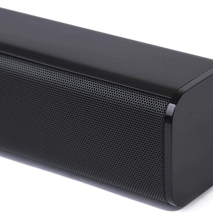 SHARP HTSB110 2.0 heliriba 90W (USB, Bluetooth, HDMI, optiline, AUX-sisend (3,5 mm), laius: 80 cm), õhuke disain, must