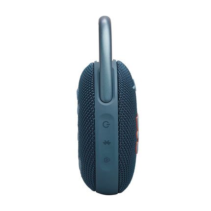 JBL Clip 5 - Blue – Portable Bluetooth speaker with JBL Pro Sound, deep bass, and playtime boost – Waterproof and dustproof – 12-hour battery life