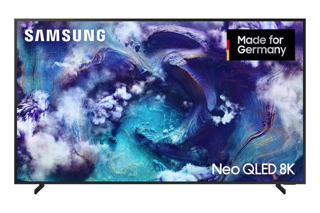 SAMSUNG Neo QLED 8K QN900F 85-tolline (214 cm) mini-LED-teler, UHD-teler, 8K tehisintellektiga ülesskaleerimine, peegeldusvaba, metallraamiga disain, Knox Security, Dolby Atmos, Art Store'i galerii, Samsung Vision tehisintellektiga nutiteler (2025)