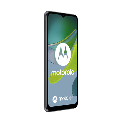 Motorola Moto (e13, 6.5-inch HD+ display, AI-powered camera system, Dolby Atmos, 5000 mAh battery, 2/64 GB, Dual SIM), Cosmic Black