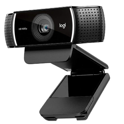 Logitech C922 Pro Stream, HD 1080p / 30 kaadrit sekundis või HD 720p / 60 kaadrit sekundis, ülikiire, stereoheli, HD-valguskorrektsioon, autofookus YouTube'i, Twitchi, XSpliti, PC/Maci/sülearvuti/MacBooki/tahvelarvuti jaoks