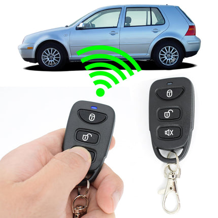 XUKEY kesklukustus universaalne auto ukseluku võtmeta sisenemissüsteem 2 kaugjuhtimispuldiga, auto ukseluku kesklukustuskomplekt auto ümberehitamiseks