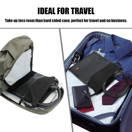 Desing Wish Leather Lightweight Headphone Bag Case Headset Storage Bag Headphone Case Headphone Bag Soft Travel Bag for Powerbank Electronics Jbl Tech Bag Storage Bag Carrying Bag
