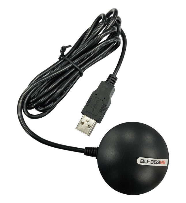 GlobalSat BU-353N5 USB GNSS vastuvõtja, must