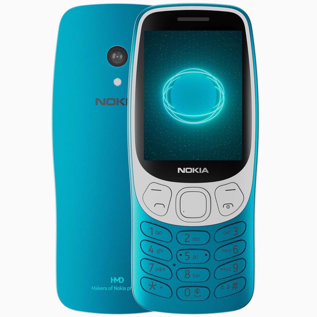 Nokia 3210 4G 64MB RAM, 128MB salvestusruum, kahe SIM-kaardiga... (Sinine)