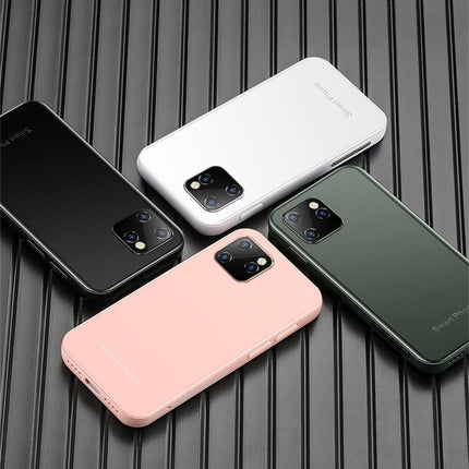 Hipipooo väike minitelefon, lukustamata 3G kahe SIM-kaardiga nutitelefon, 2,5-tolline 1000mAh Android 8.1 lastetelefon, 2 GB + 16 GB (XS11-roosa)