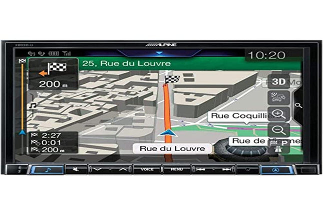 Alpine X803D-U - Autoraadio integreeritud navigatsiooni ja 8-tollise mahtuvusliku ekraaniga, Apple CarPlay, Android Auto, DAB+, Bluetooth, HDMI