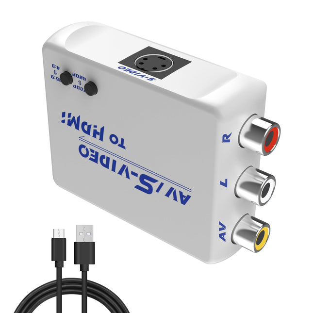 FeiEVER AV S-Video-HDMI konverter