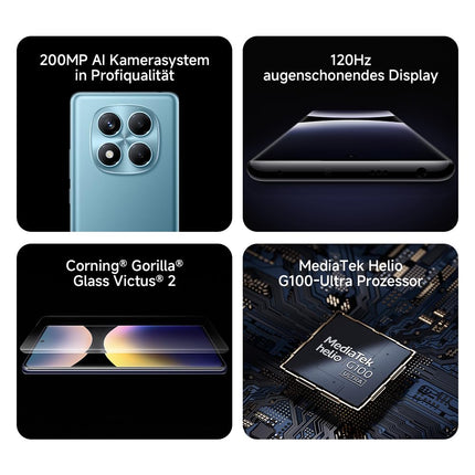 Xiaomi Redmi Note 14 Pro nutitelefon, 8 + 256 GB, must, 200 MP professionaalne tehisintellektiga kaamera, 5500 mAh aku, 32 MP selfie-kaamera, tehisintellektiga funktsioonid (laadijat ei kuulu komplekti)
