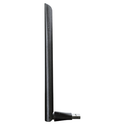 D-Link DWA-172 traadita USB-adapter (AC600 kahesageduslik, toetab WPA2 krüptimist)