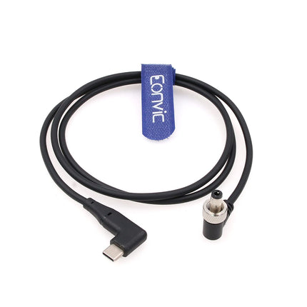 Eonvic toitekaabel Atomos Ninja V Zwo ASI jahutatud kaameratele PD USB 3.1 Type C lukustatava alalisvoolu toitepesaga