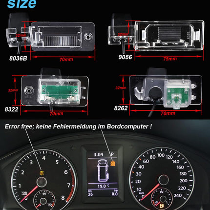 1280 * 720 pikslit auto tahavaatekaamera parkimiskaamera parkimisabi asendus Audi A1 A3 A4 A5 kabriolett A6 A7 Q3 S3 Q5 Q7 TT Roadster TTS TFSI V6