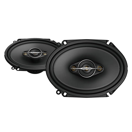 Pioneer TS-A6881F 6 x 8 4-ribaline koaksiaalkõlarikomplekt 2 kõlariga (kumbki 350 W max., 80 W siinus), võimas heli, kõrge efektiivsus, 62 mm paigaldussügavus, 133 x 191 mm paigaldusava