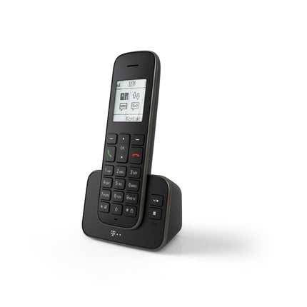 Telekom Sinus A 207 must DECT lauatelefon automaatvastajaga
