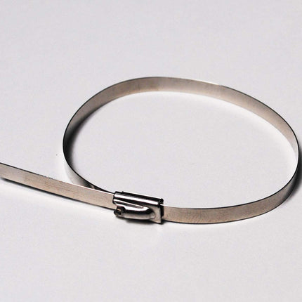 100 tk roostevabast terasest kaablisidemeid 300 mm x 4,6 mm terasest kaablisidemed terasest lint kuumakaitselint V2A 304